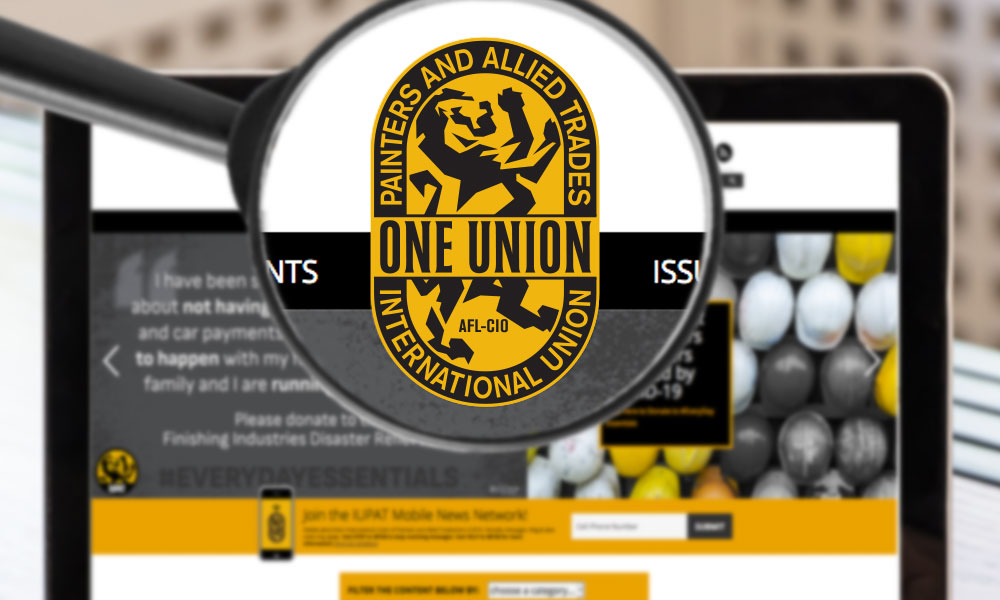 International Union of Painters and Allied Trades Evans Design & Marketing International Union of Painters and Allied Trades Evans Design & Marketing