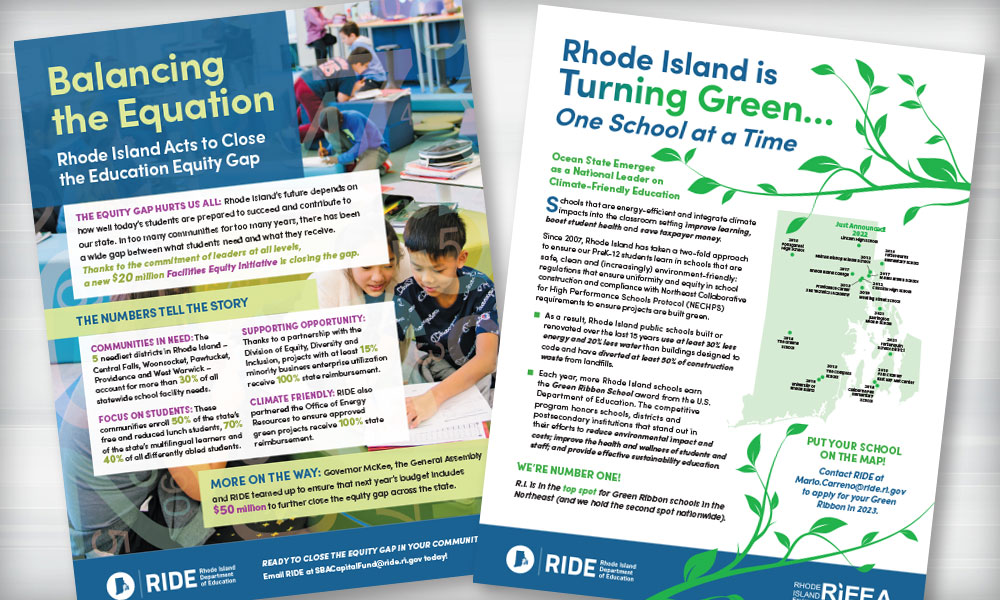 Equity and Green Schools Flyers